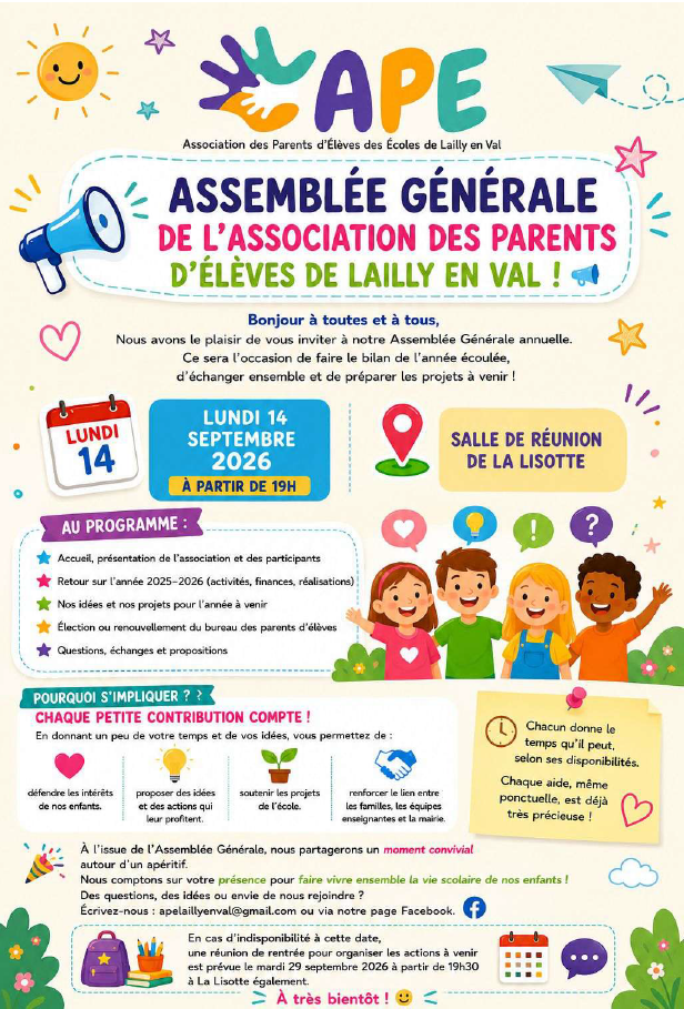 APE - AFFICHE AG 14.09.26